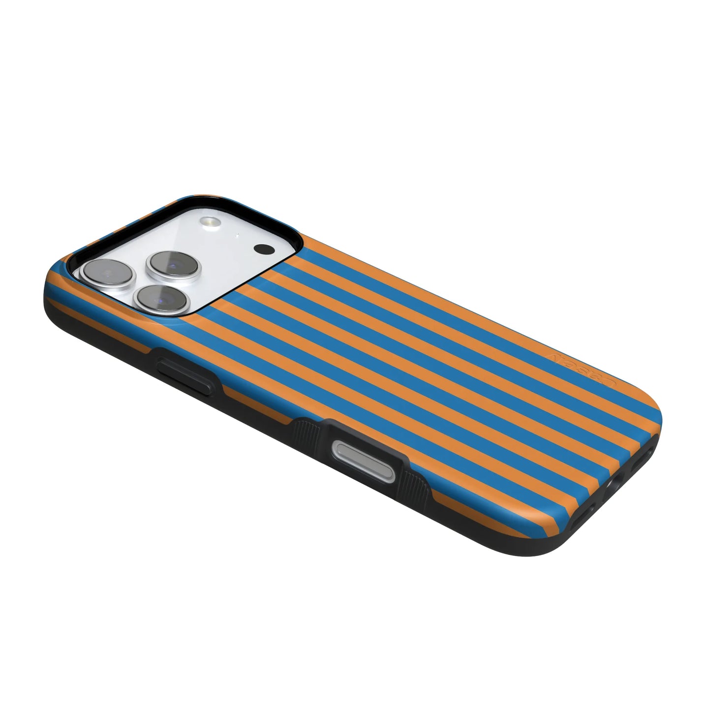 Go New York | Blue & Orange Stripes Case