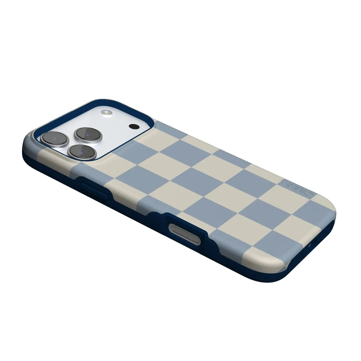 Fit Check | Light Blue Checkerboard Case