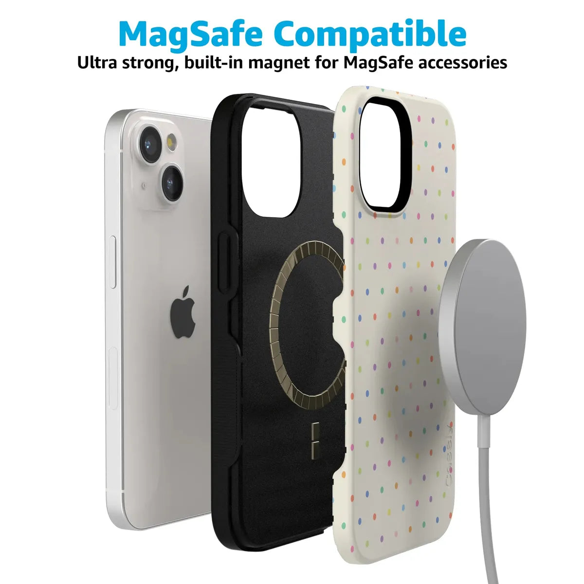 On the Dot | Rainbow Polka Dot Case