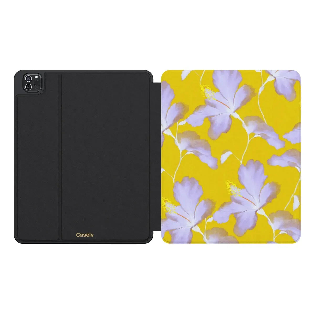Hibiscus Haze | Painted Floral iPad Case