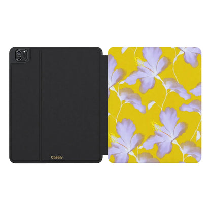Hibiscus Haze | Painted Floral iPad Case