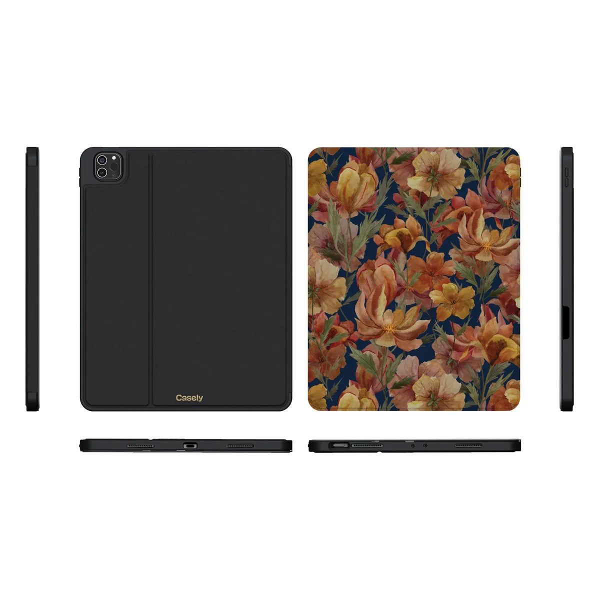 Fallen Gold | Antique Floral iPad Case