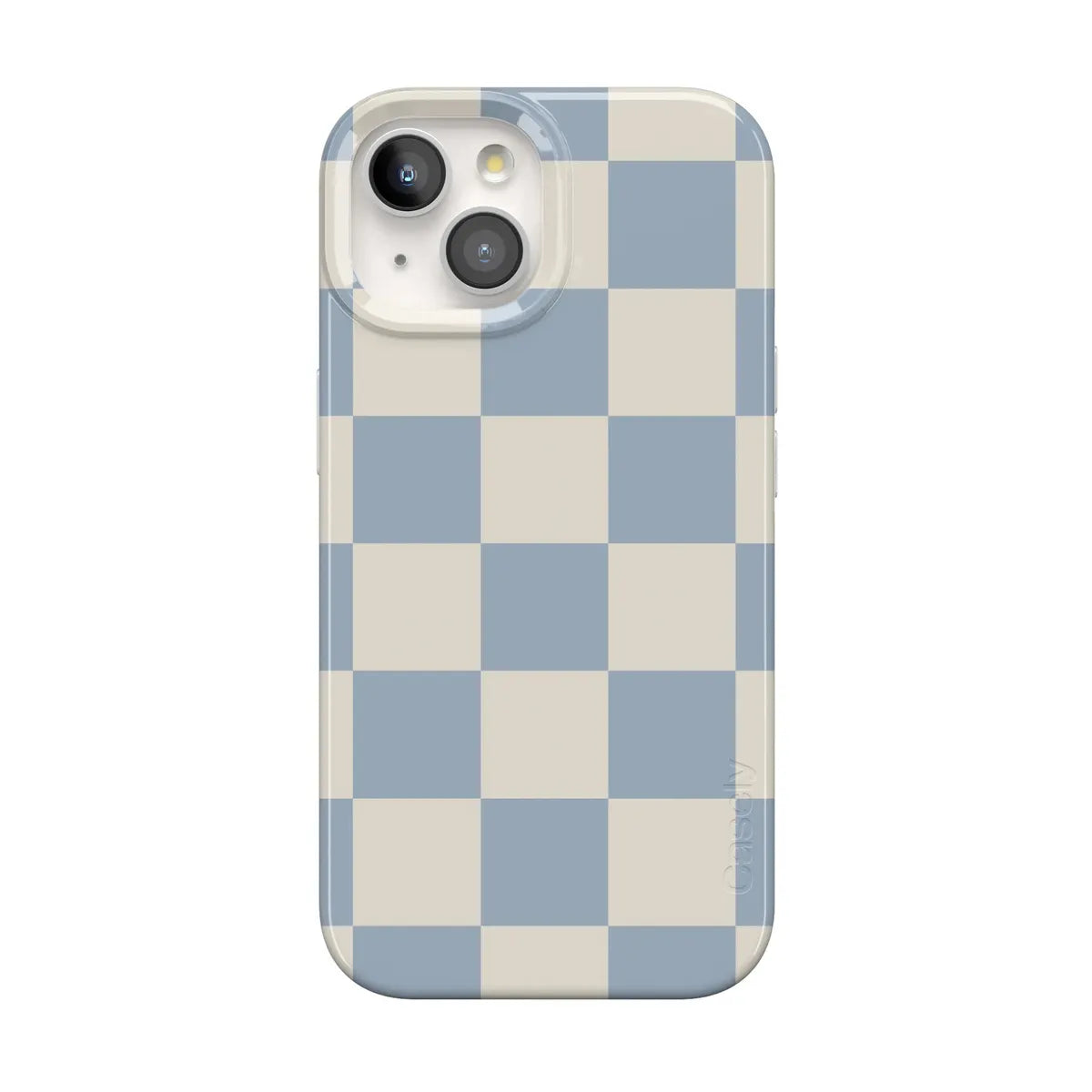 Fit Check | Light Blue Checkerboard Case - iPhone 13