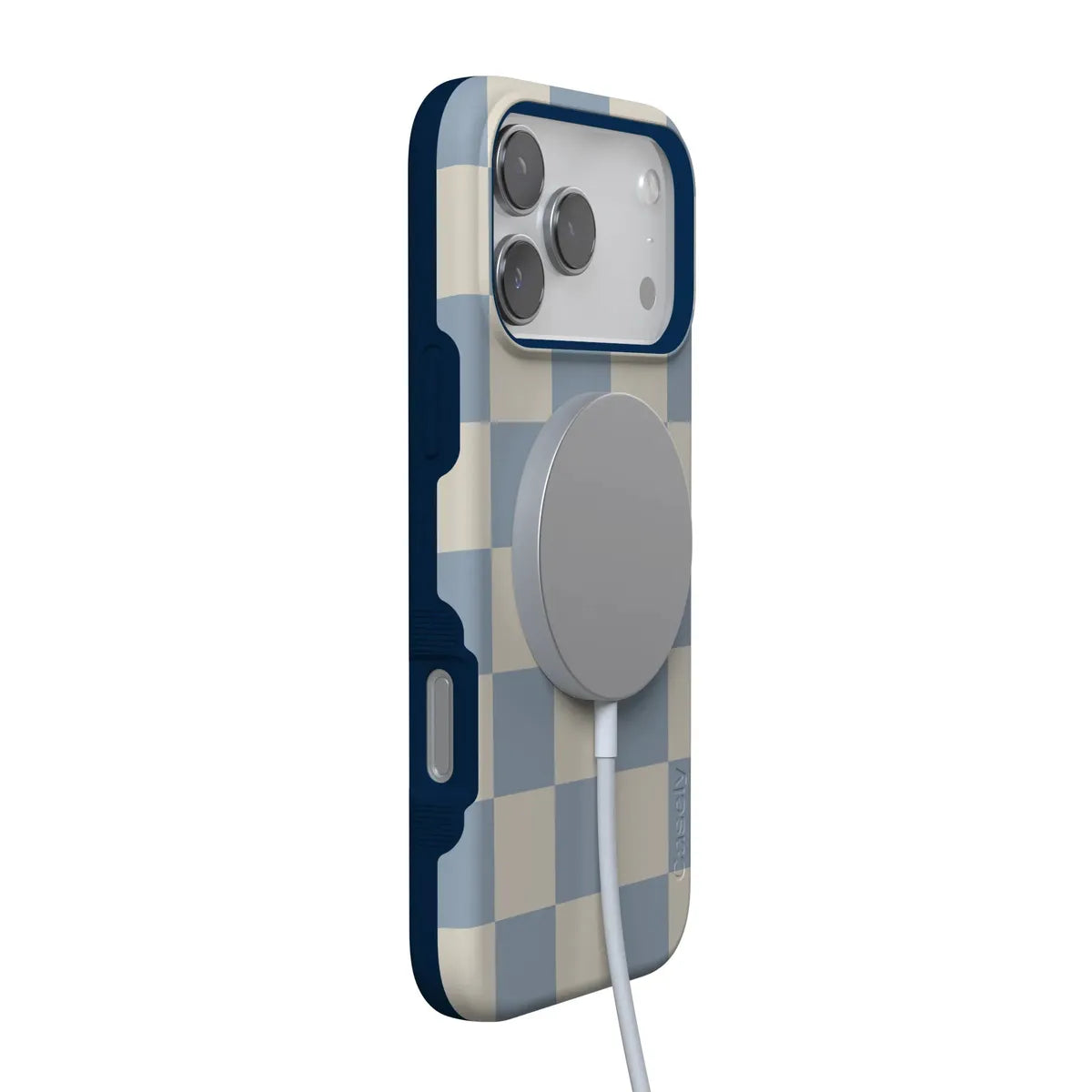 Fit Check | Light Blue Checkerboard Case