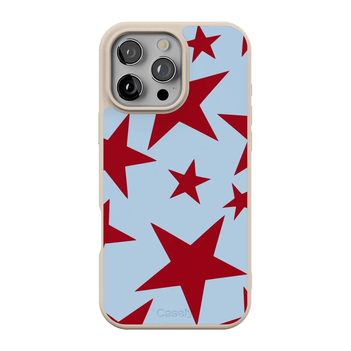 Stars Align | Blue & Red Stars Case - iPhone 16 Pro