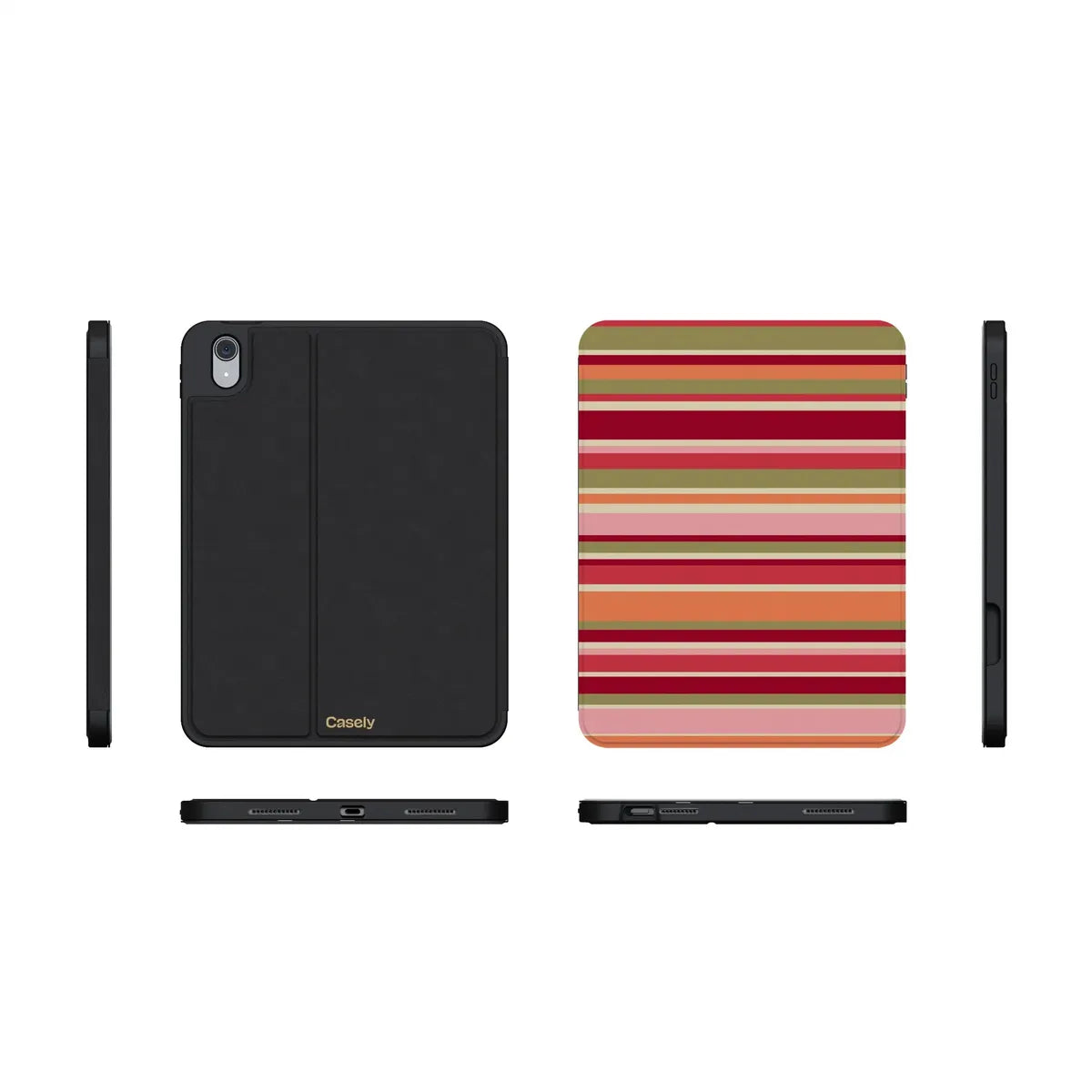 Citrus Stripes | Poolside Print iPad Case