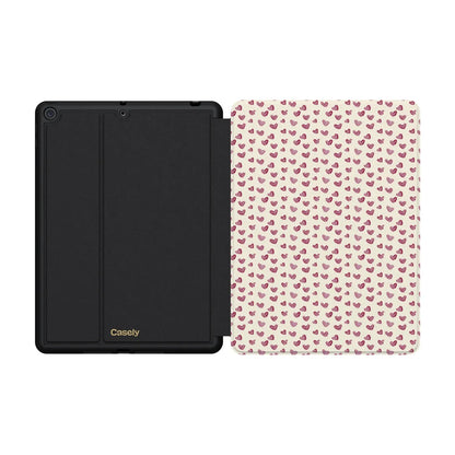 Lovebug | Mauve Hearts iPad Case