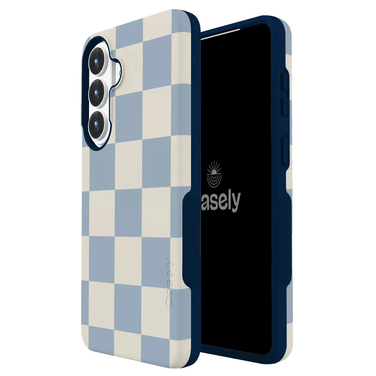 Fit Check | Light Blue Checkerboard Case