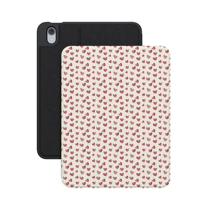 Lovebug | Mauve Hearts iPad Case