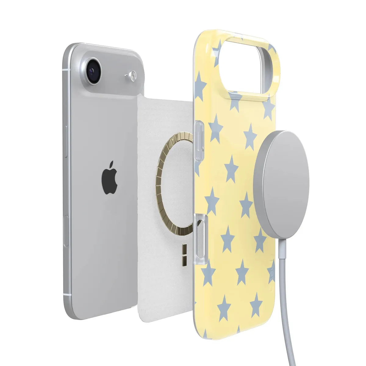 Shine Bright | Butter Yellow Stars Case