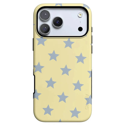 Shine Bright | Butter Yellow Stars Case - iPhone 17 Pro