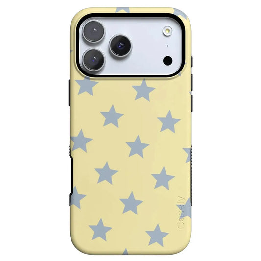 Shine Bright | Butter Yellow Stars Case - iPhone 17 Pro