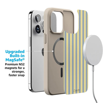 Coastline Stripes | Blue & Yellow Case