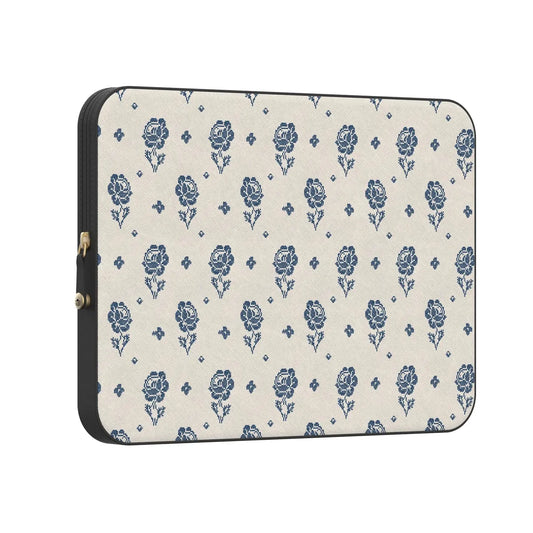 Seaside Stitch | Vintage Roses Laptop Case