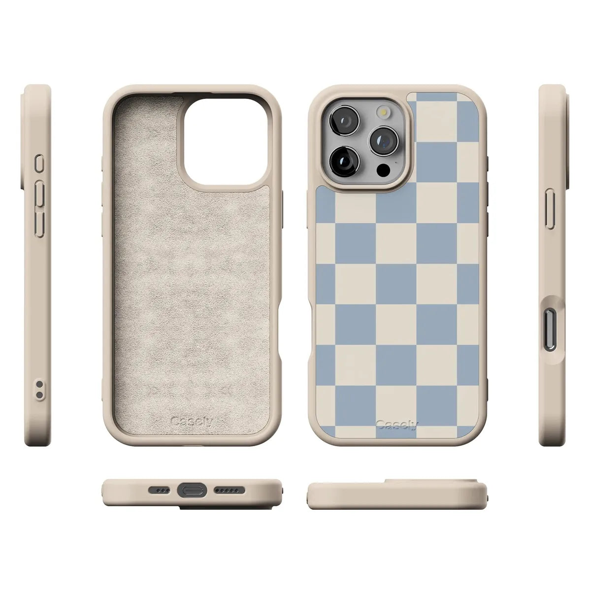 Fit Check | Light Blue Checkerboard Case