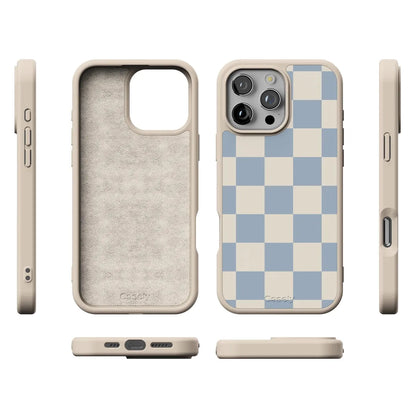 Fit Check | Light Blue Checkerboard Case