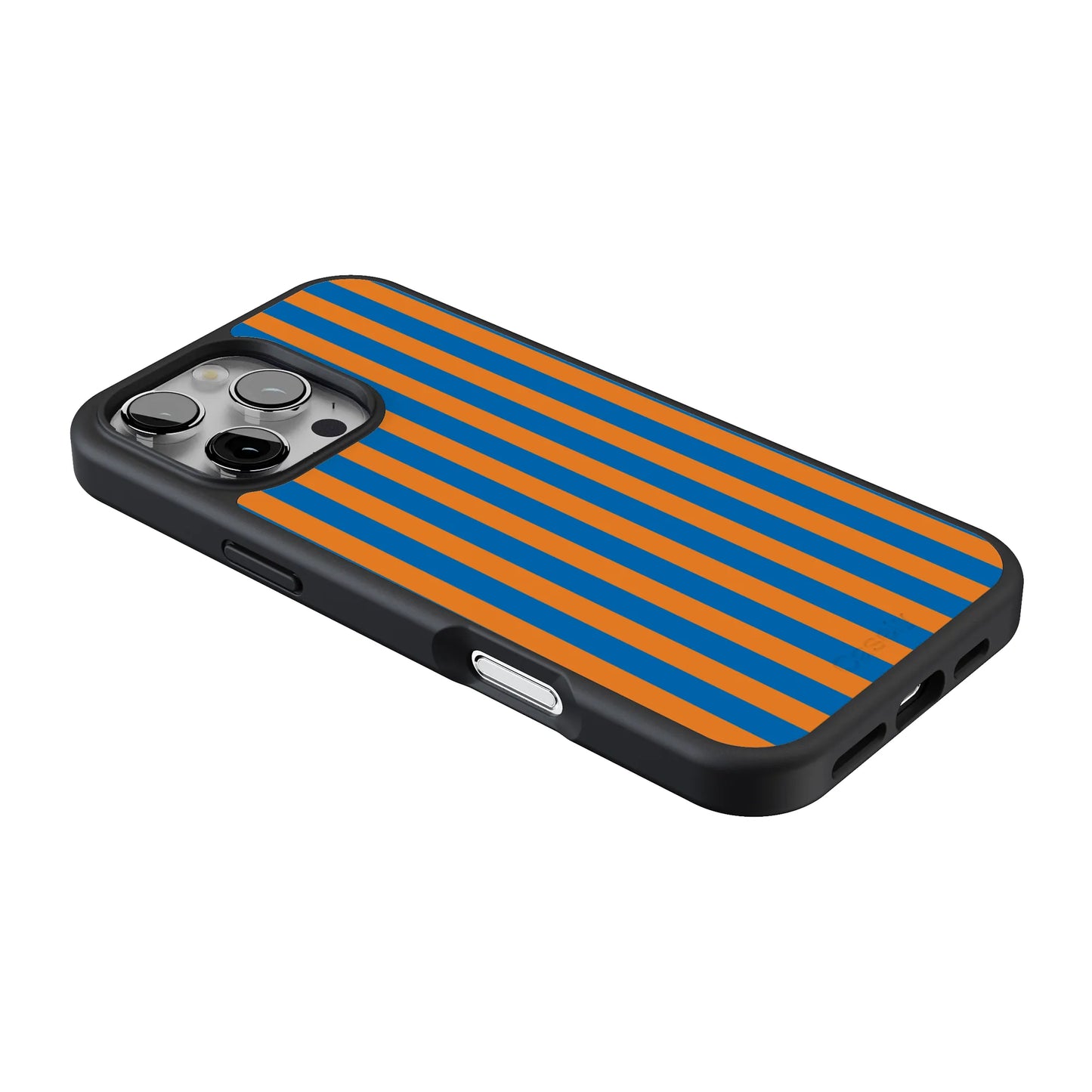 Go New York | Blue & Orange Stripes Case