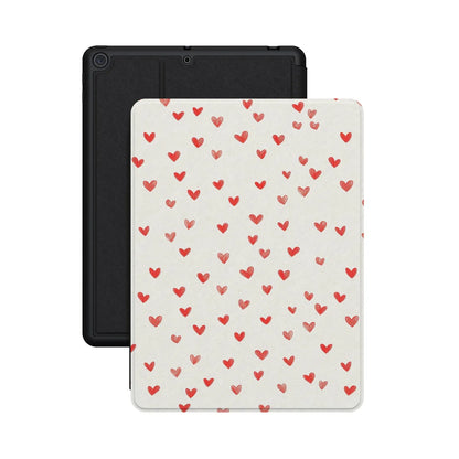 Love Letters | Doodle Hearts iPad Case