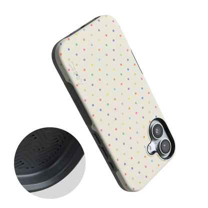 On the Dot | Rainbow Polka Dot Case