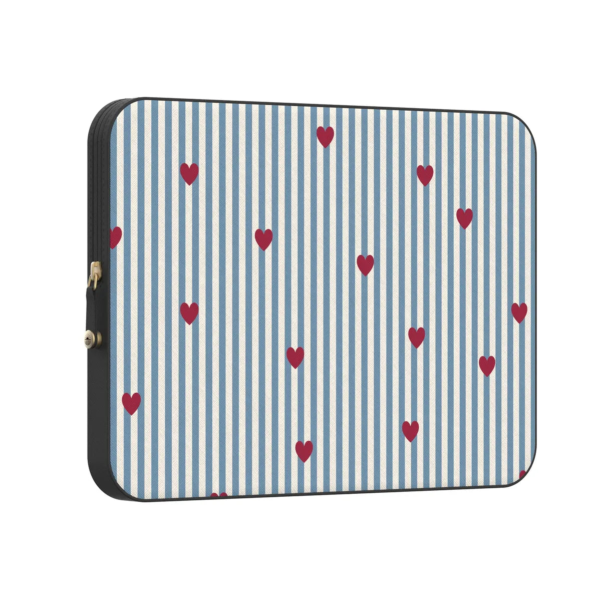 Love Lines | Blue Stripes Laptop Case