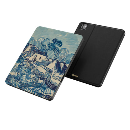 Van Gogh | Landscape With Houses iPad Case