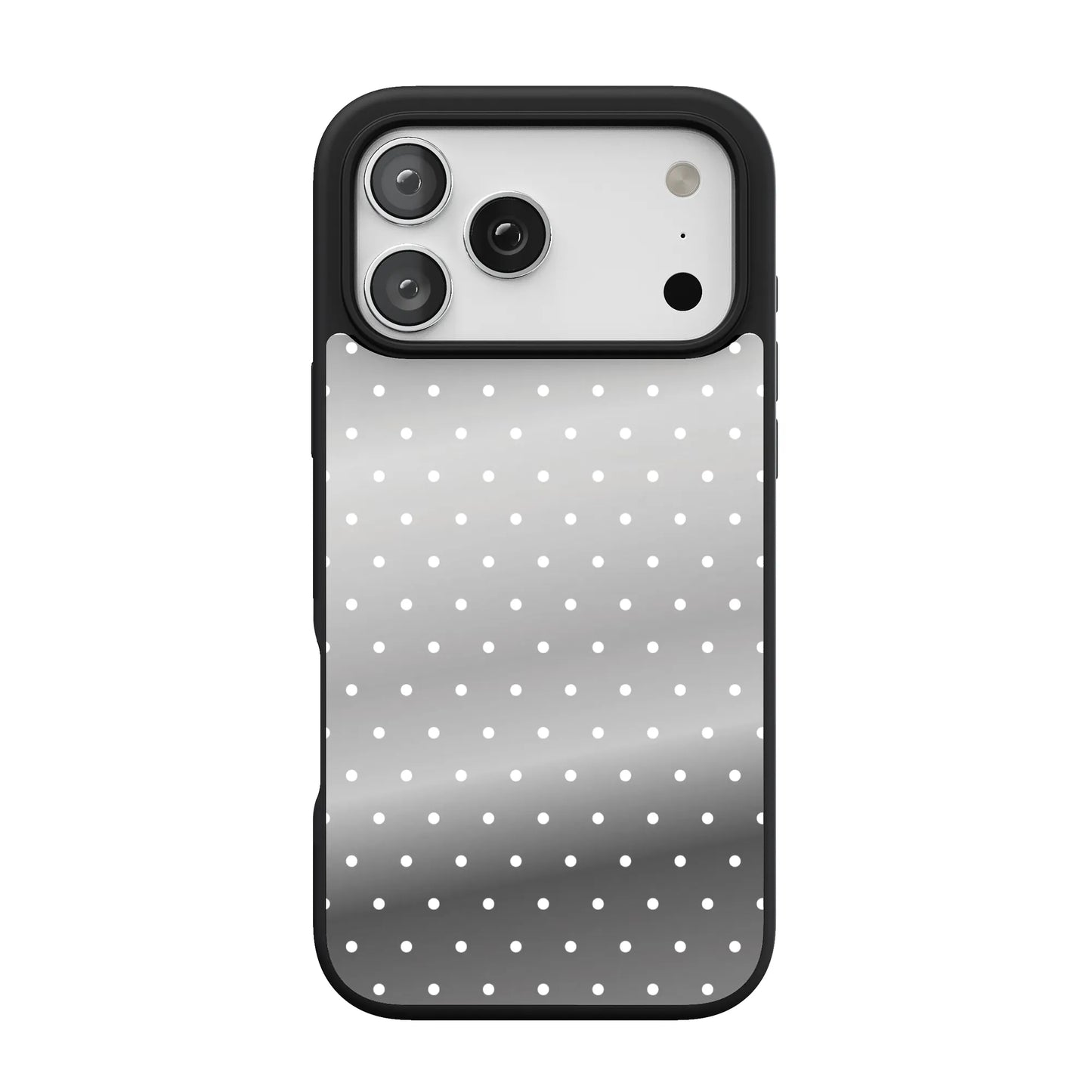 On the Dot | White Polka Dot Case