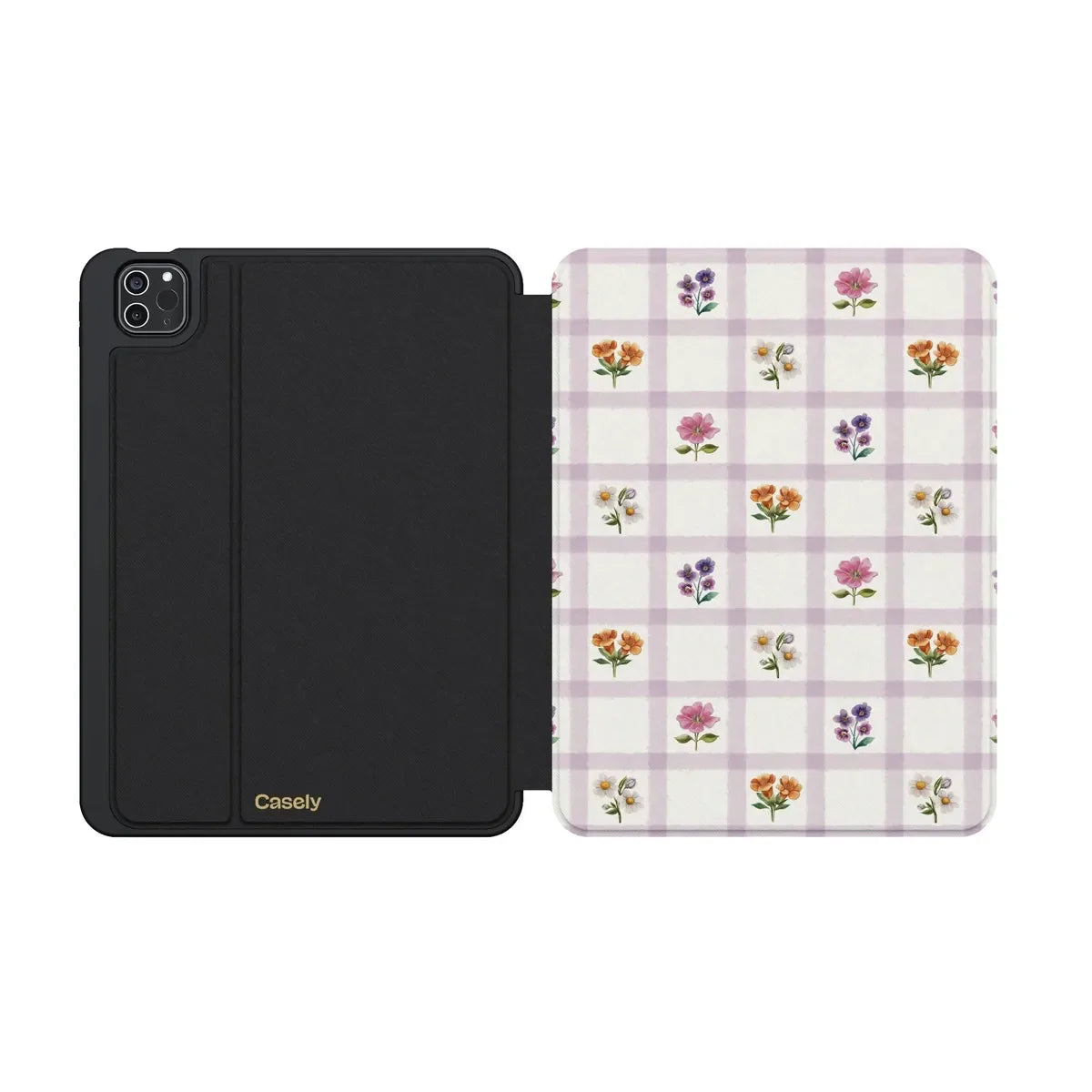 Meadow Check | Floral Gingham iPad Case