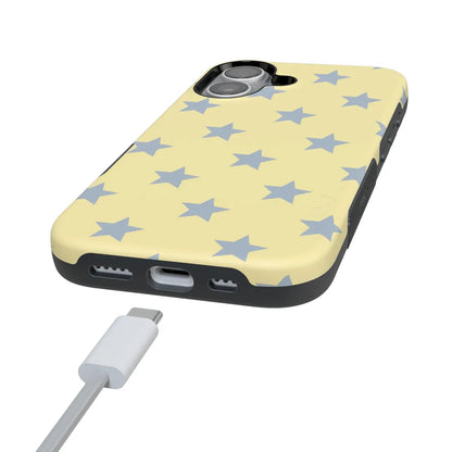 Shine Bright | Butter Yellow Stars Case