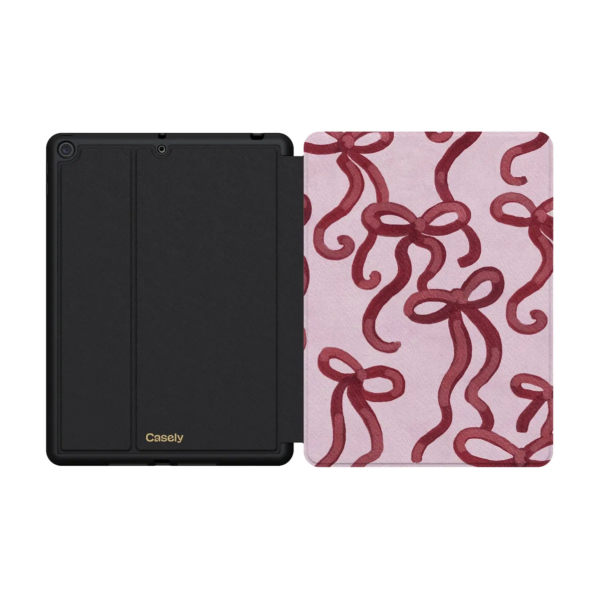 Love Me Knot | Mauve Bow iPad Case