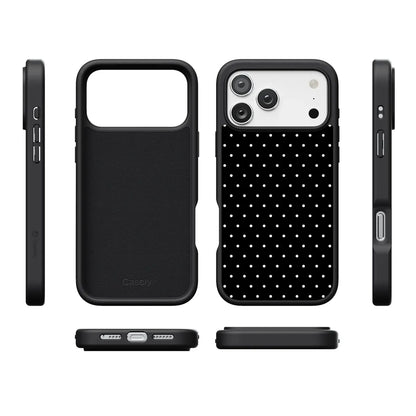On the Dot | White Polka Dot Case