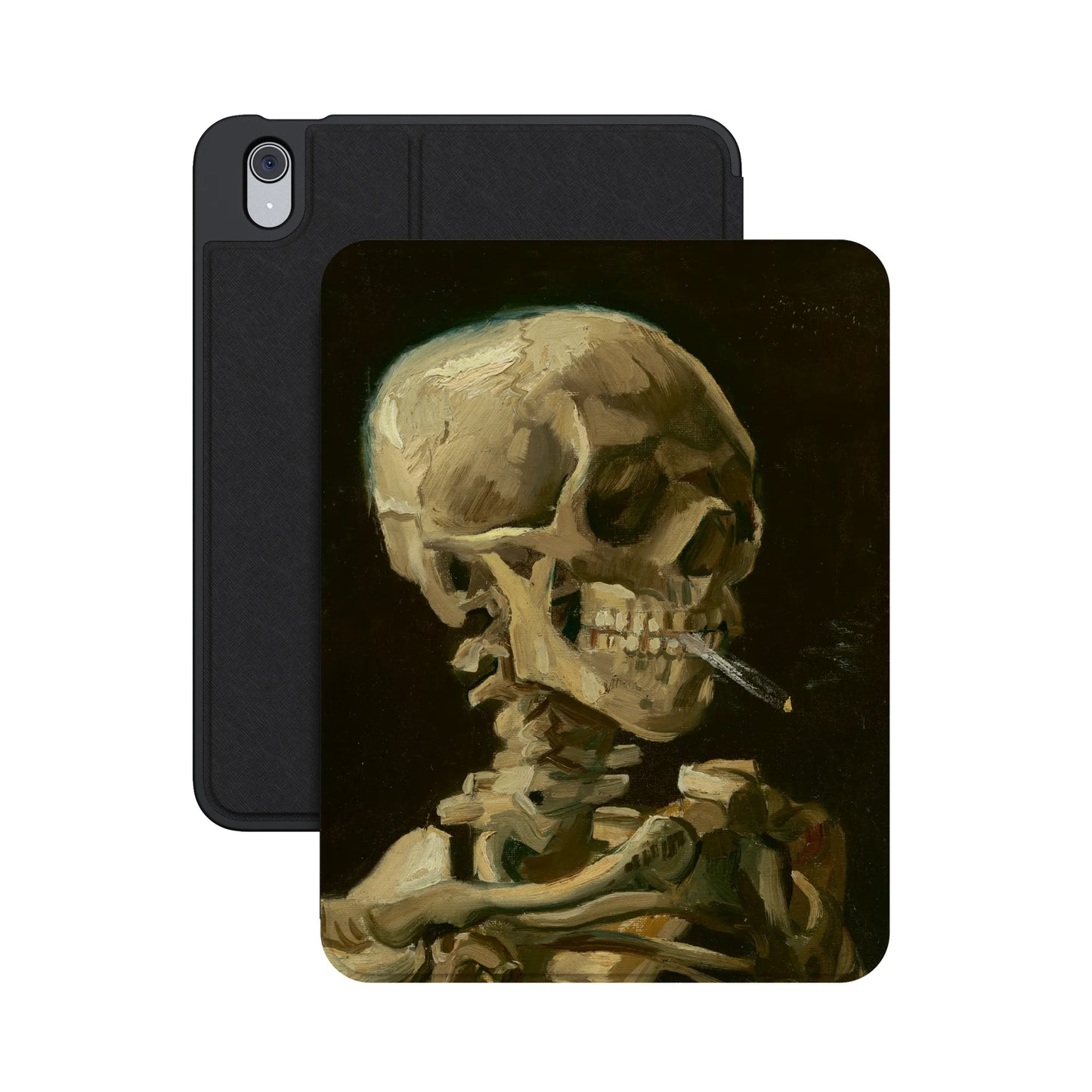 Van Gogh | Head of a Skeleton with a Burning Cigarette iPad Case - iPad 10.9" (10th Gen / A16)