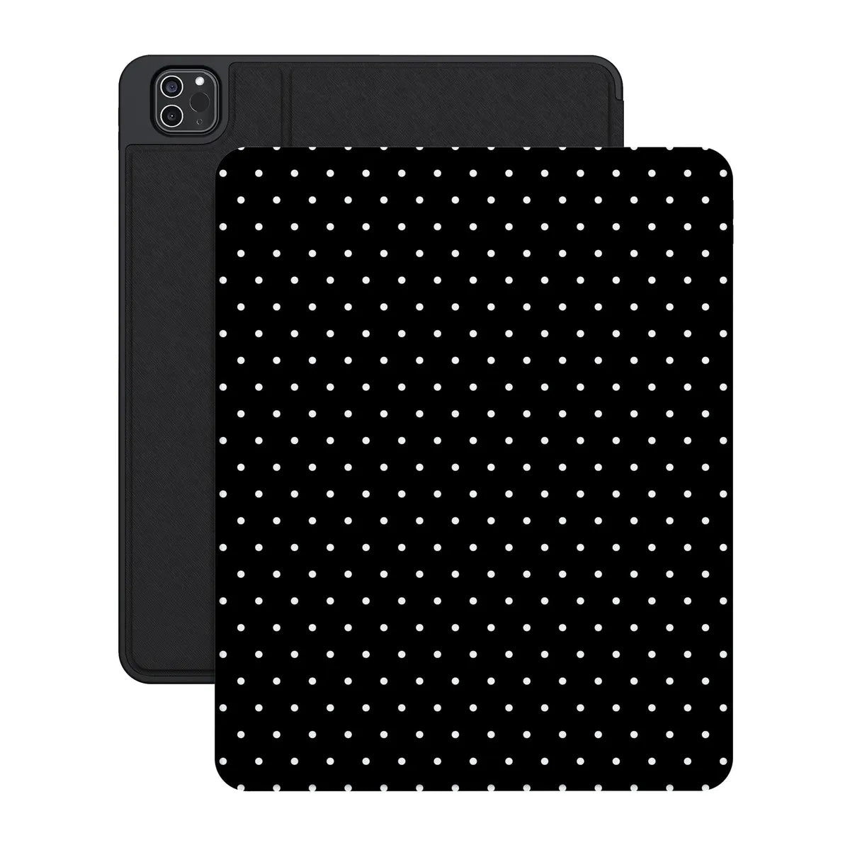 On the Dot | White Polka Dot iPad Case