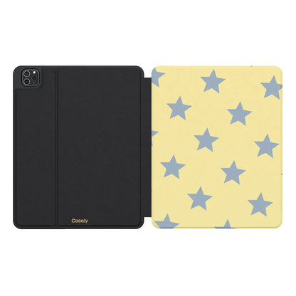 Shine Bright | Butter Yellow Stars iPad Case