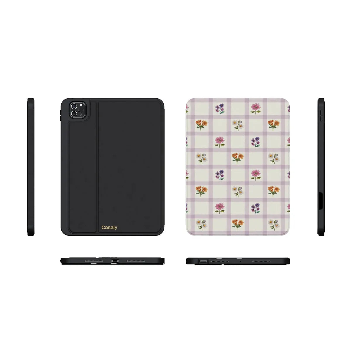 Meadow Check | Floral Gingham iPad Case