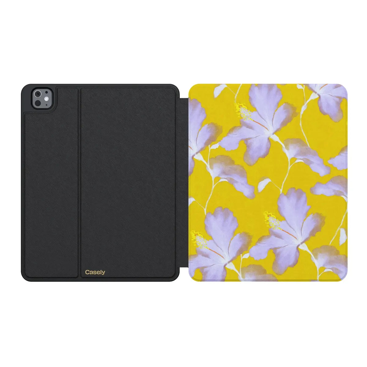Hibiscus Haze | Painted Floral iPad Case