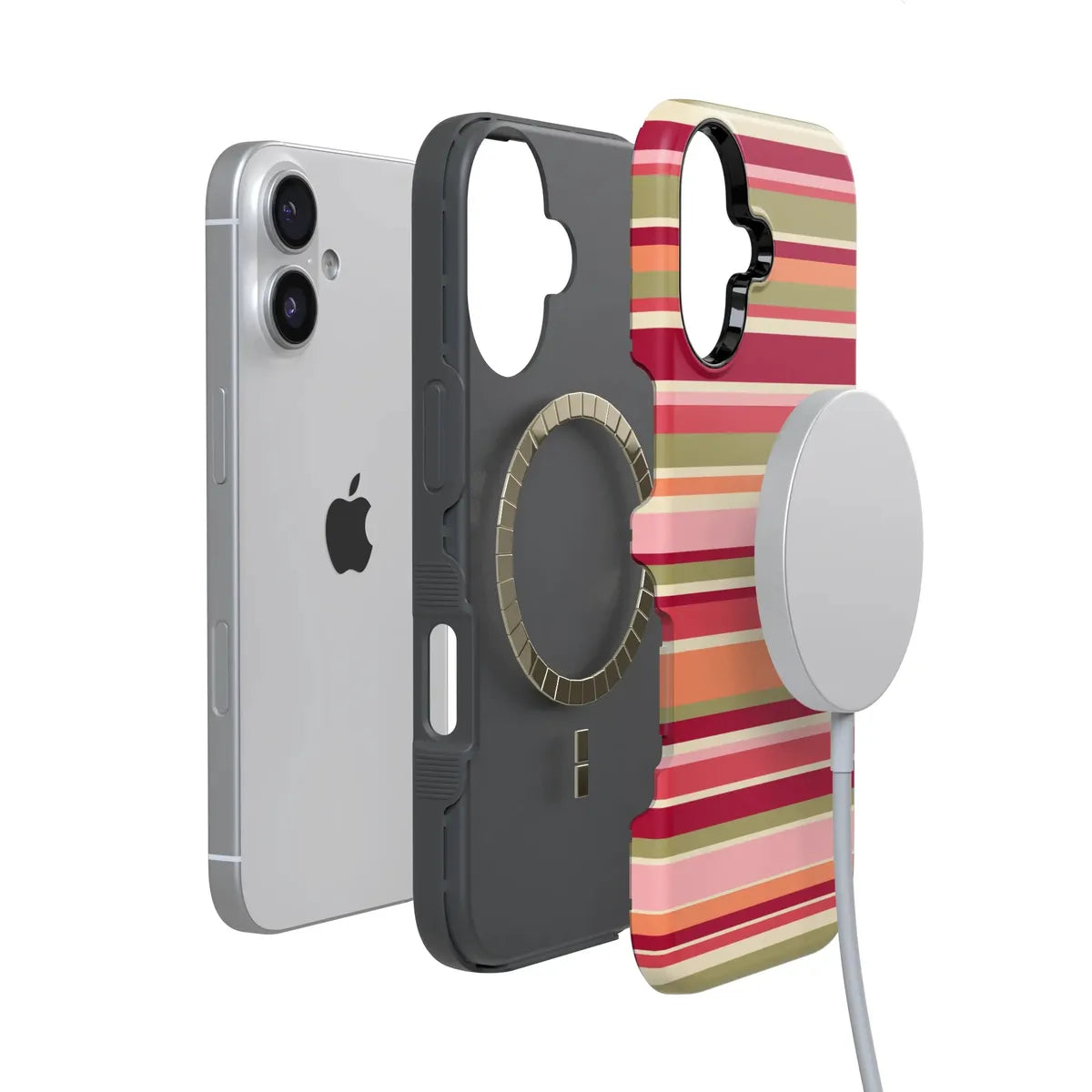 Citrus Stripes | Poolside Print Case
