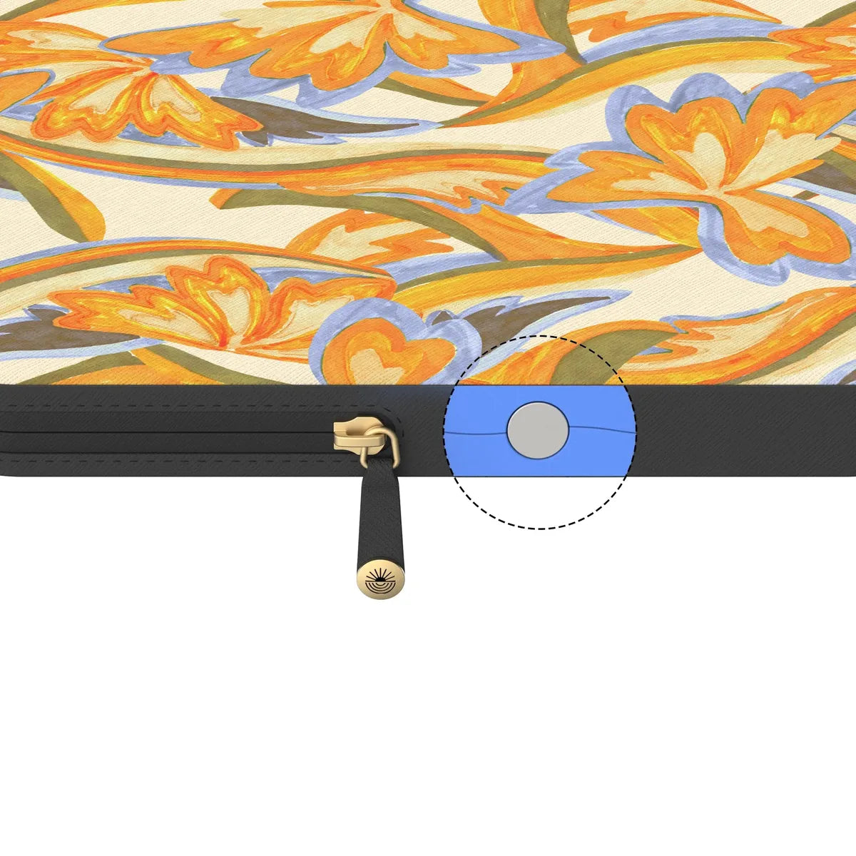 Tropical Bungalow | Watercolor Laptop Case