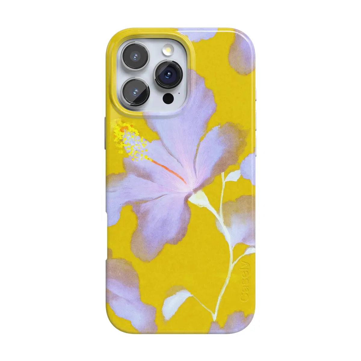 Hisbiscus Haze | Painted Floral Case - iPhone 16 Pro