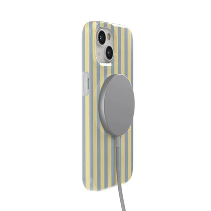 Coastline Stripes | Blue & Yellow Case