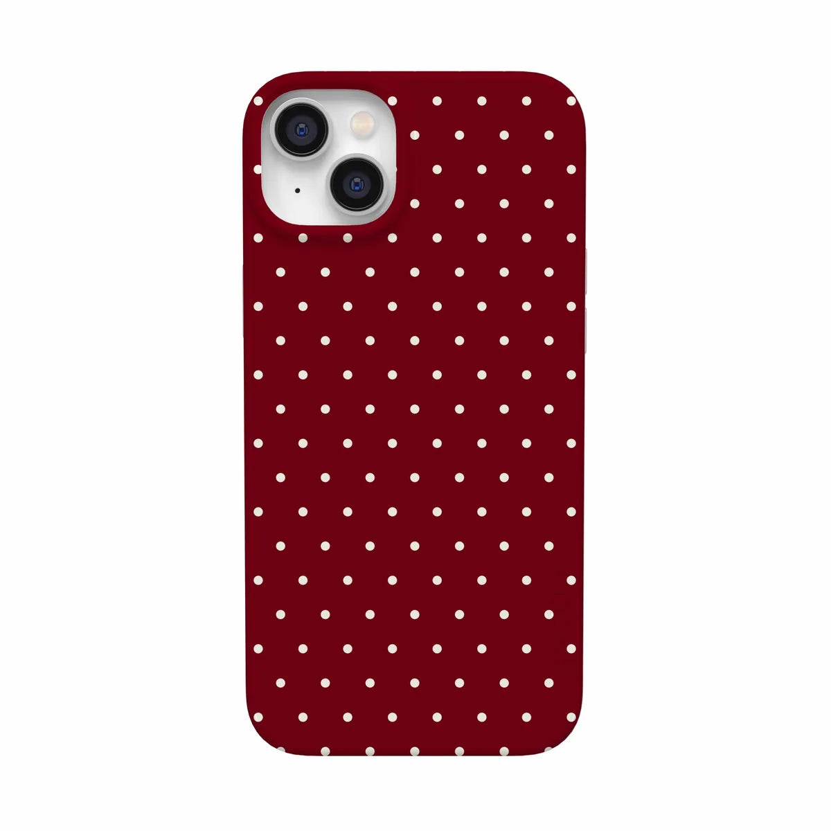 On the Dot | Maroon Polka Dot Case