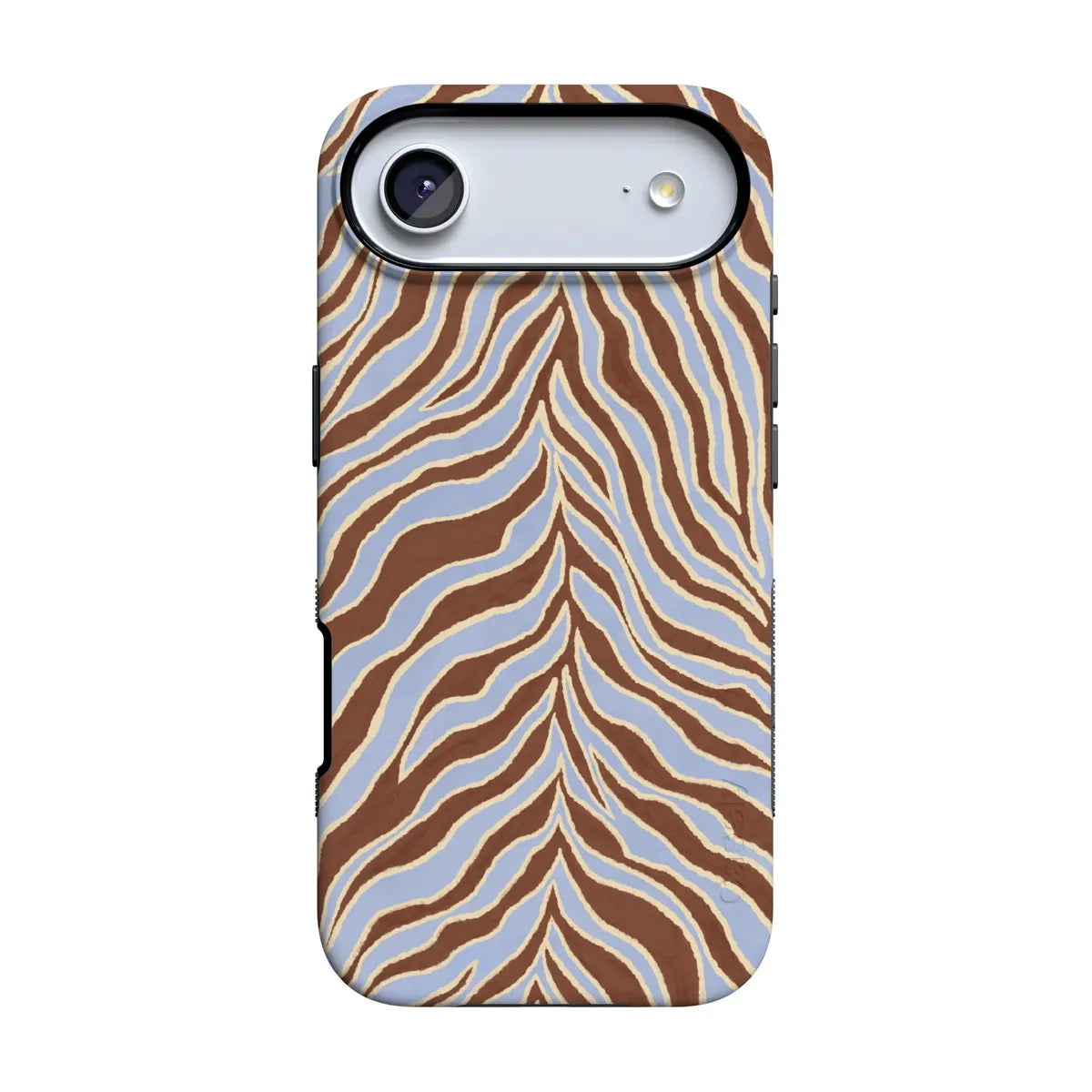 Untamed | Brown & Blue Zebra Case - iPhone 17 Air
