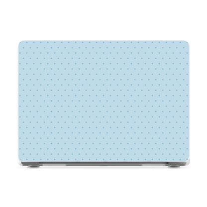 On the Dot | Blue Monochrome Polka Dot Laptop Shell - 14" MacBook Pro