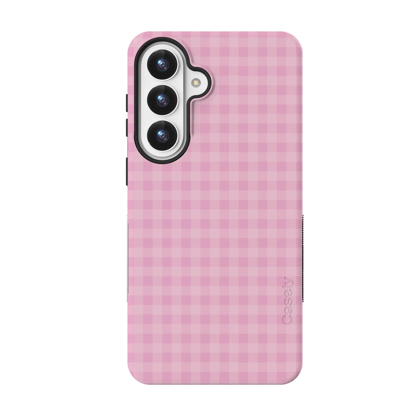 Sweet Jam | Light Pink Gingham Case - Galaxy S26 Plus