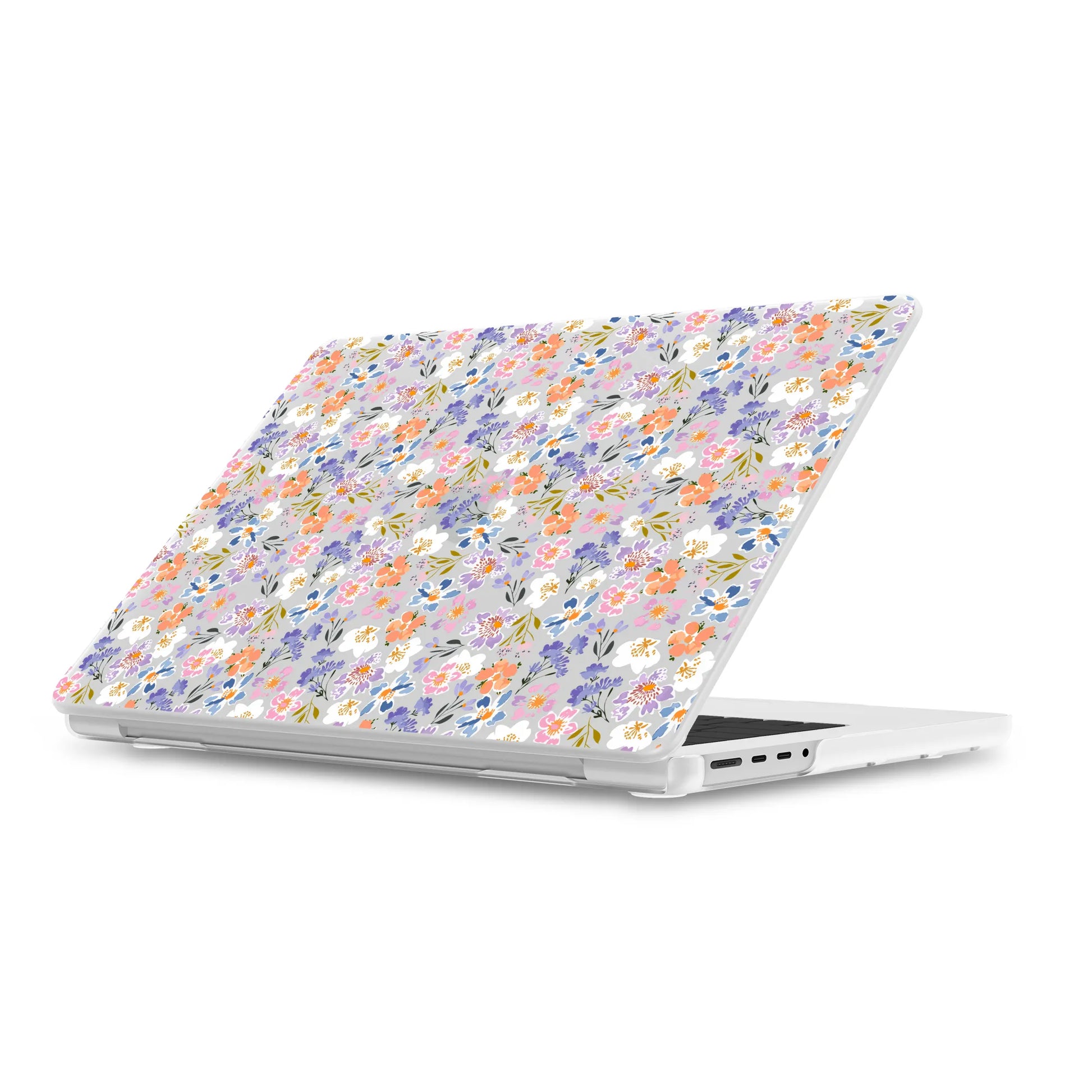 Poppy Meadows | Pastel Floral Laptop Shell