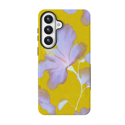 Hisbiscus Haze | Painted Floral Case - Galaxy S25
