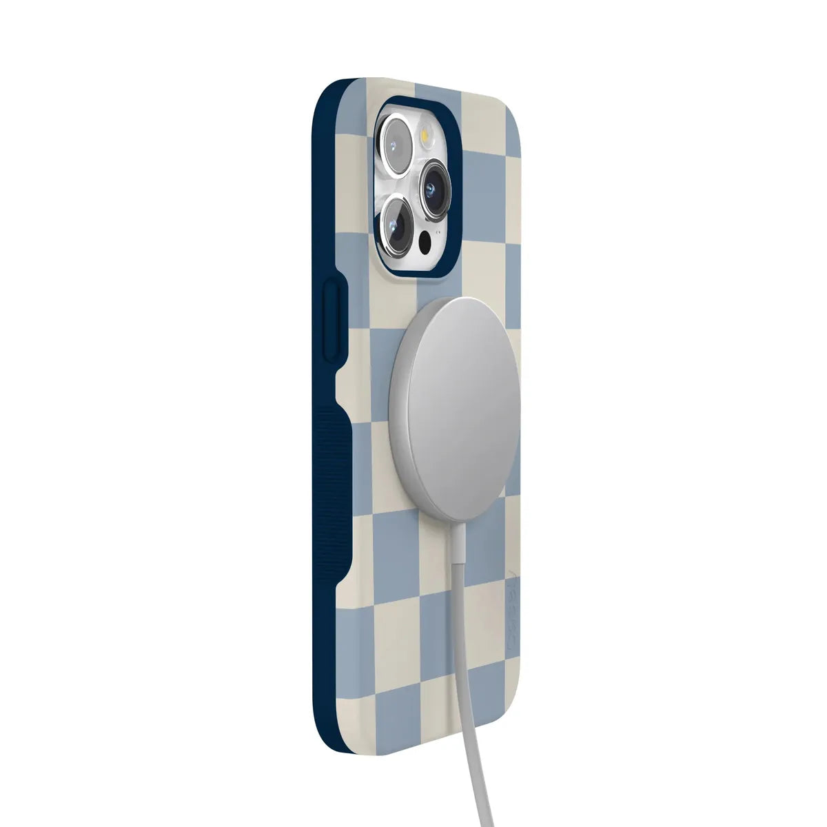 Fit Check | Light Blue Checkerboard Case