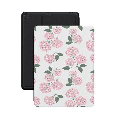 Nantucket Cottage | Pink Hydrangea iPad Case - iPad 10.2" (7/8/9th Gen)