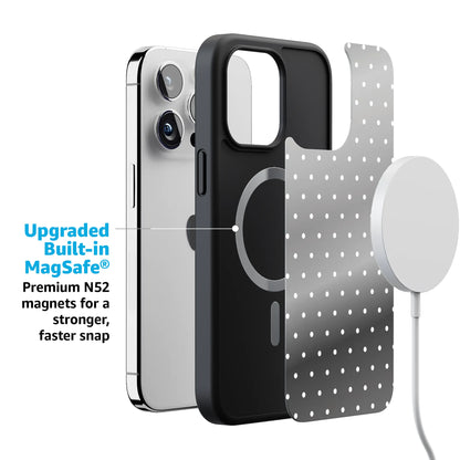 On the Dot | White Polka Dot Case