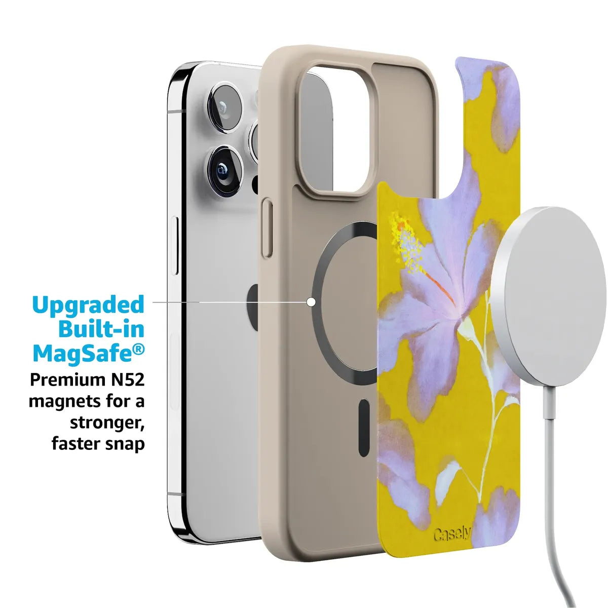 Hibiscus Haze | Painted Floral Case