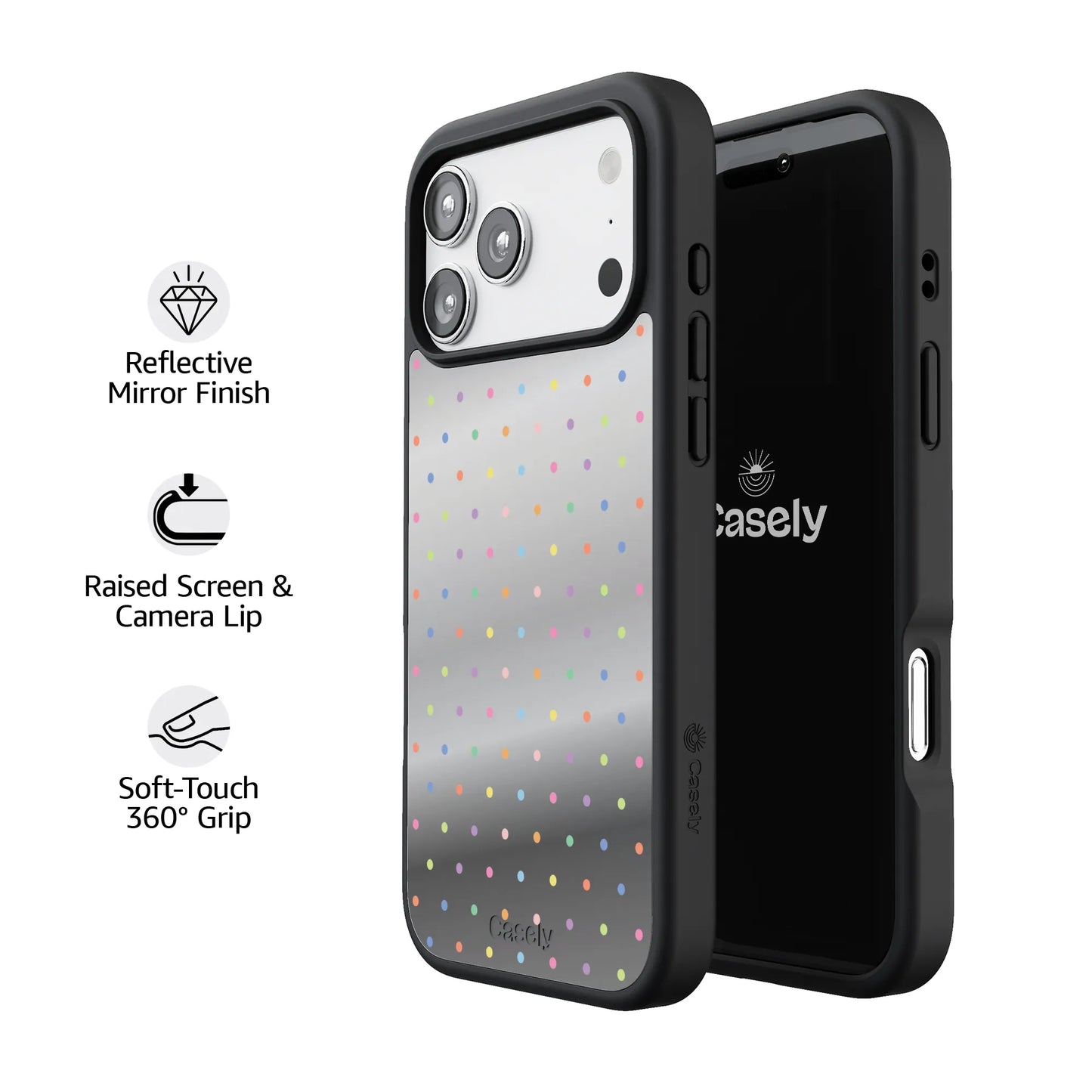 On the Dot | Rainbow Polka Dot Case